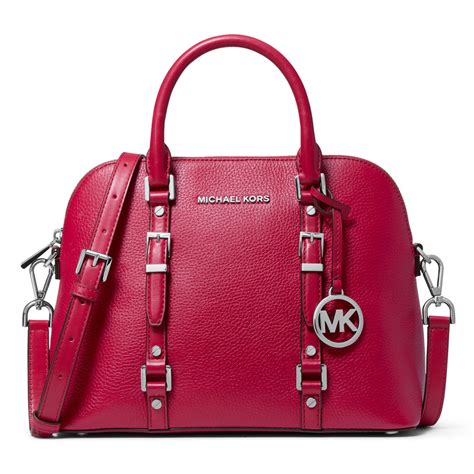 michael kors bedford medium satchel leather luggage|bedford legacy medium leather satchel.